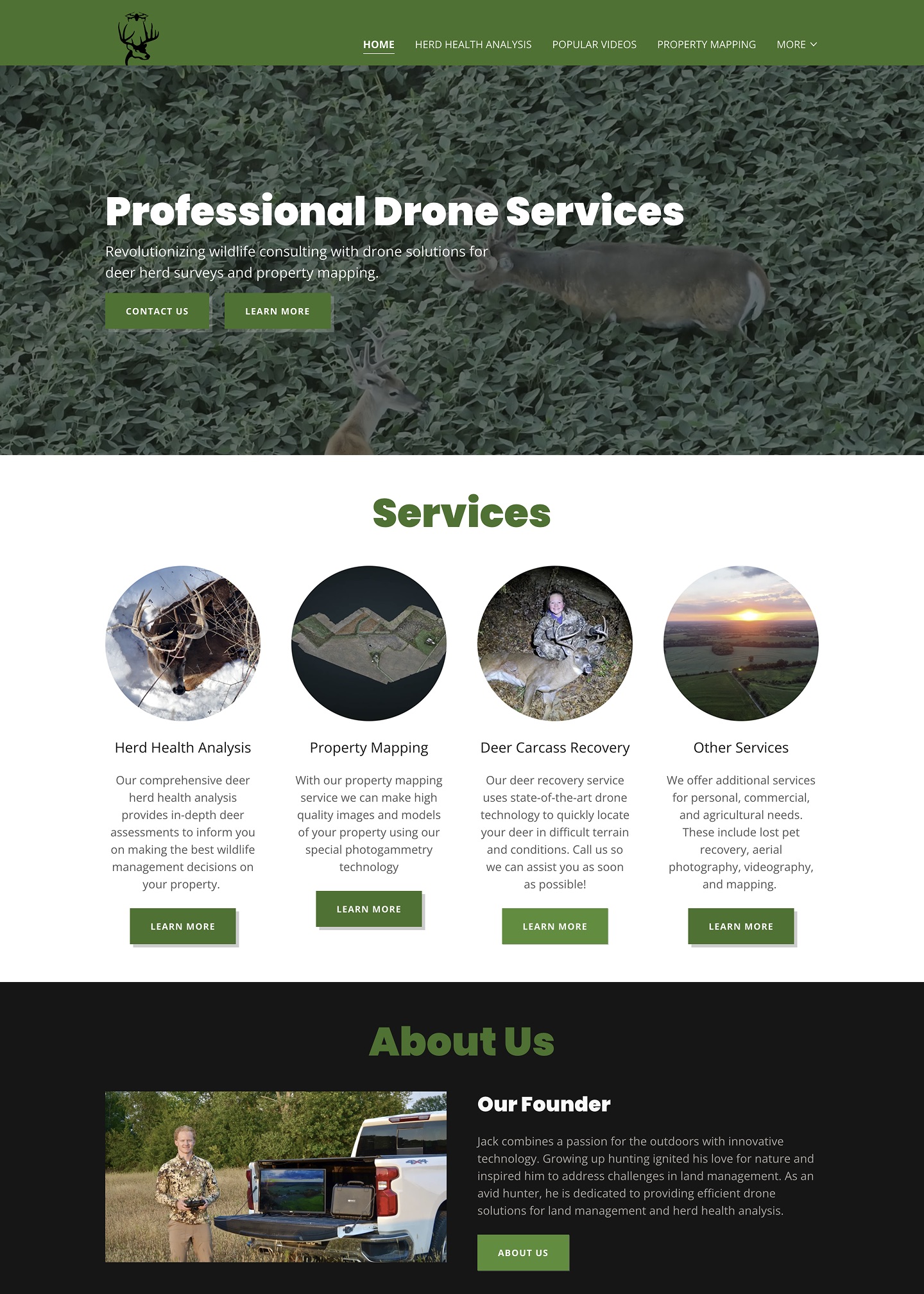Glazed Design Co. website design