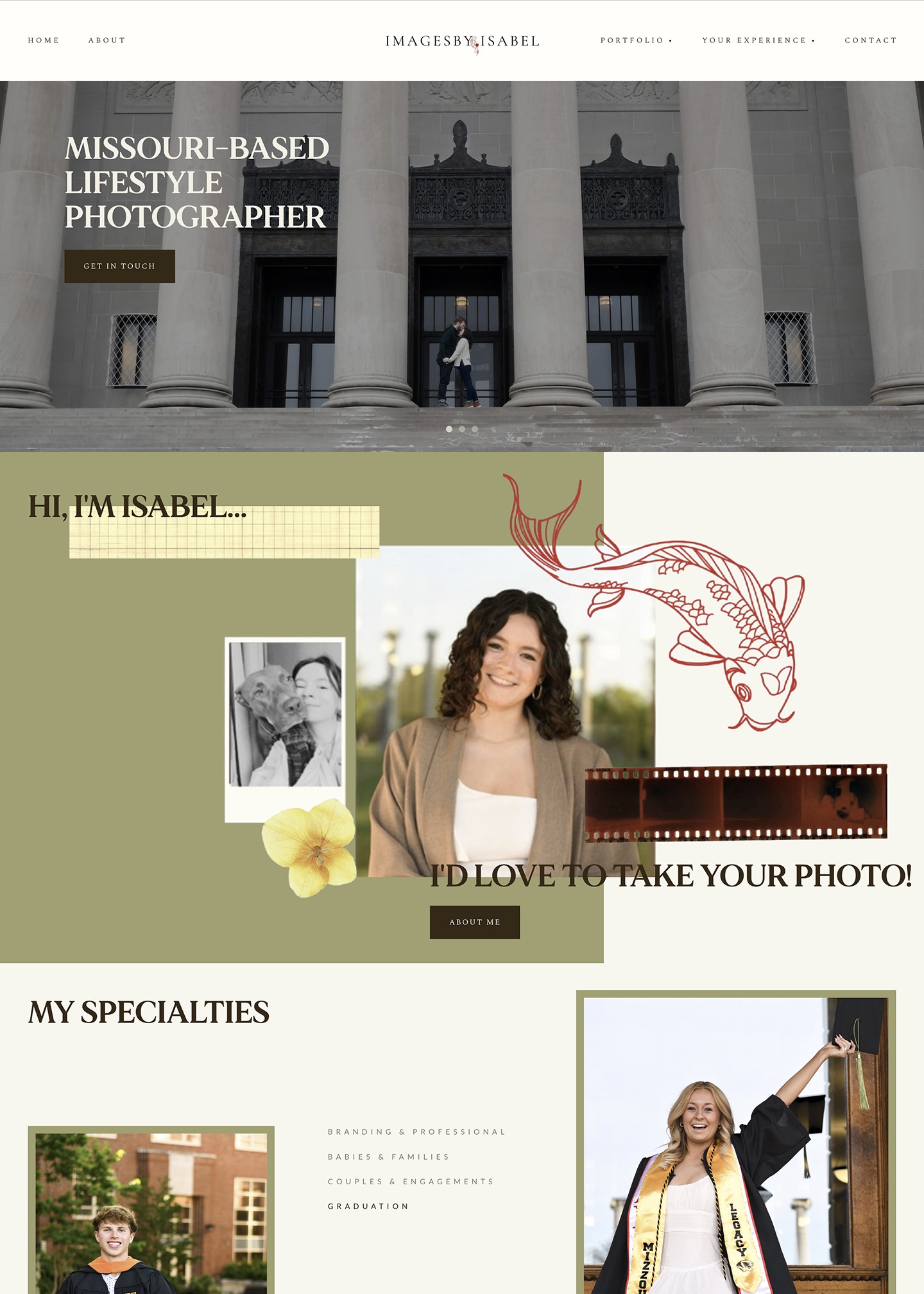 Glazed Design Co. website design